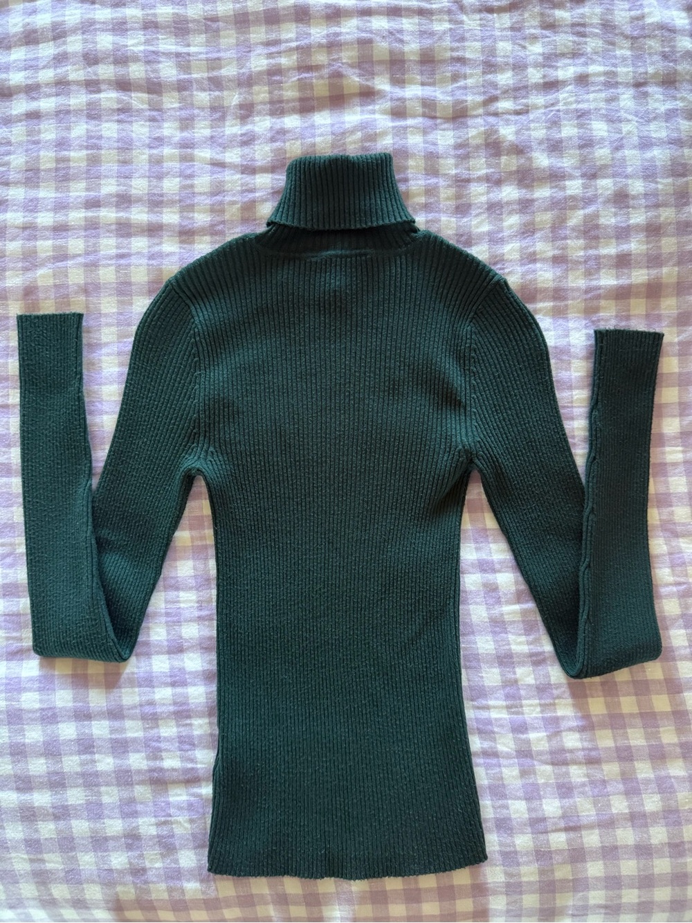 Express Ribbed Turtleneck Top - Picture 5 of 7